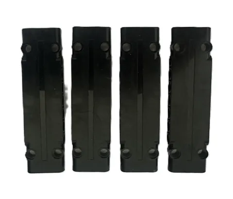 Genuine LEGO Technic 15458 Panel Plate 3 x 11 x 1 MEDIUM BLACK- 4 pieces