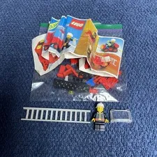 LEGO Town 6621 Fire Truck 100% Complete W/Instructions