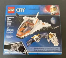 New In Box LEGO City Space Satellite Service Mission Shuttle 60224