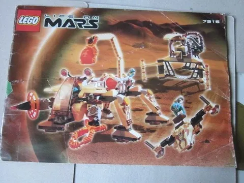Lego Mars Mission 7316 Building Instructions Instruction