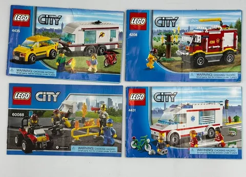 LEGO Creator 31010 Treehouse Instructions Manuals Only Lot of 3 Booklets Genuine