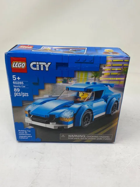 Retired LEGO City Sports Car 60285 Building Kit - Factory Sealed, Brand New