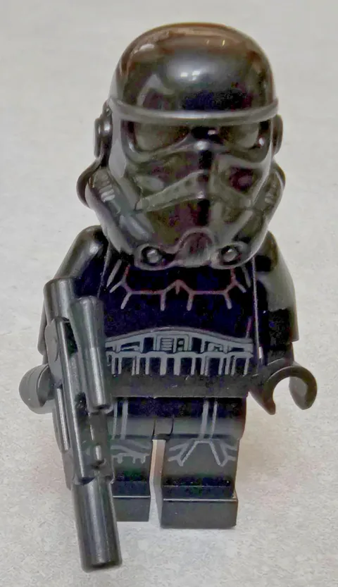 LEGO Star Wars Legends Imperial Shadow Trooper Black with Gun 75262 Minifigure