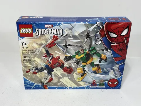 LEGO Marvel Spider-man & Doctor Octopus Mech Battle 76198 New Sealed NIB 🕷️