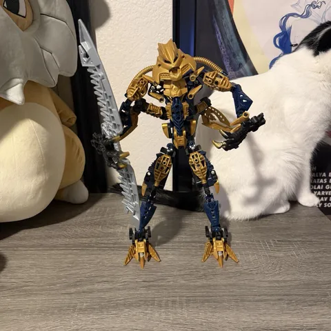LEGO BIONICLE TITANS 8734 Brutaka 100% FULL COMPLET ULTRA RARE 2006