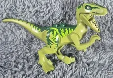 LEGO Dinosaur Green Raptor CHARLIE Velociraptor Jurassic World Minifigure 75920