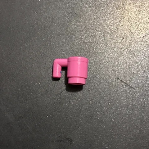 LEGO Minifigure Accessory - Dark Pink - Utensil Cup / Mug