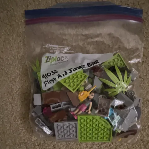 LEGO Friends 41032 Jungle Bridge Rescue 156pc Bulk Parts Lot Polybag 2014