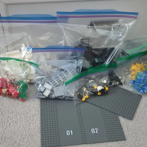 LEGO Police Station 7744 fully complete no box or instructions 