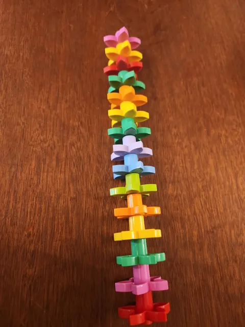 LEGO Duplo Lot Of 15 Plants Flowers Red, Green, Orange, Pink, Yellow