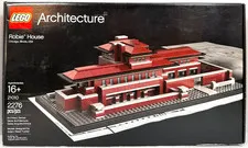 LEGO (21010) Architecture: Robie House - 100% Complete Instructions Box - Read