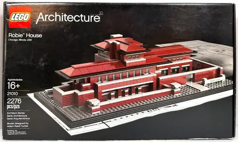 LEGO (21010) Architecture: Robie House - 100% Complete Instructions Box - Read