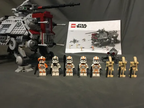 LEGO Star Wars: AT-TE Walker (75337) 100% COMPLETE! INCLUDES FIGS & INTRUCTIONS!