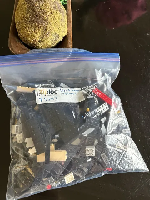 LEGO Star Wars 75343 Dark Trooper Helmet Bulk Parts Lot Polybag