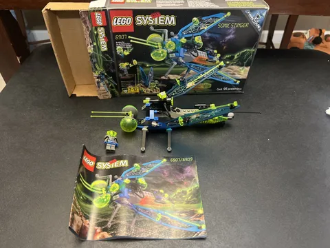 Lego Space Insectoids Sonic Stinger 6907 100% Complete W/Box & Instructions