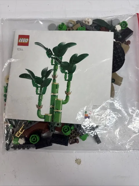 Lego Botanical Collection Bamboo Set 10344 With Manual
