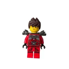 LEGO Ninjago figure lot 2 STONE ARMOR KAI *RARE* Lightning Lad TARGET EXCLUSIVE