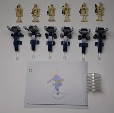 LEGO Star Wars Battle Droid w/Blaster & STAP Speeder LOT of x6 -75372 NEW sw1320