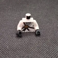 LEGO Ninjago Zane The Golden Weapons Minifigure Torso Arms Hands Njo0001 2011