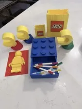 All 3 Lego hand hooks (Red, Blue, Green)