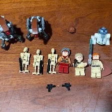 LEGO Star Wars 75092 Naboo Starfighter Mostly Complete w/ Minifigures