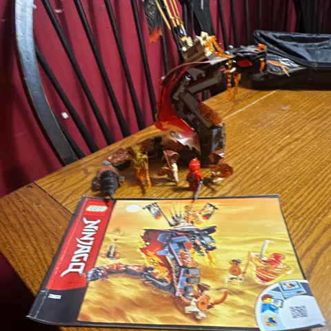 LEGO NINJAGO Fire Fang (70674) 463 Pieces Complete Set w/ Instructions