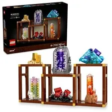 LEGO Ideas 21362 Mineral Collection 13+ collector's item Display Set