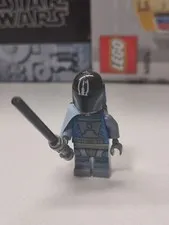 NEW Star Wars Pre Vizsla Custom Lego Minifigure with Darksaber and Jetpack