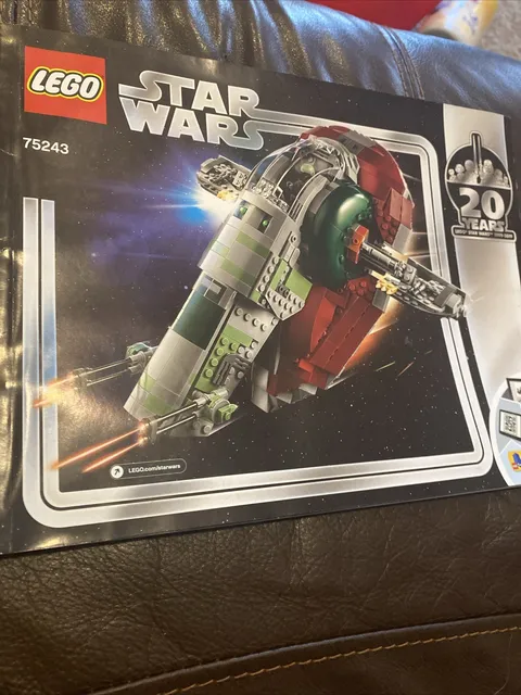Lego Star Wars 75243 Slave I - 20th Anniversary Edition INSTRUCTIONS MANUAL ONLY