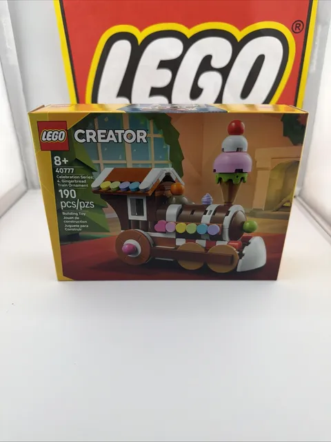 LEGO Creator 40777 Gingerbread Train Ornament Holiday Set New Sealed