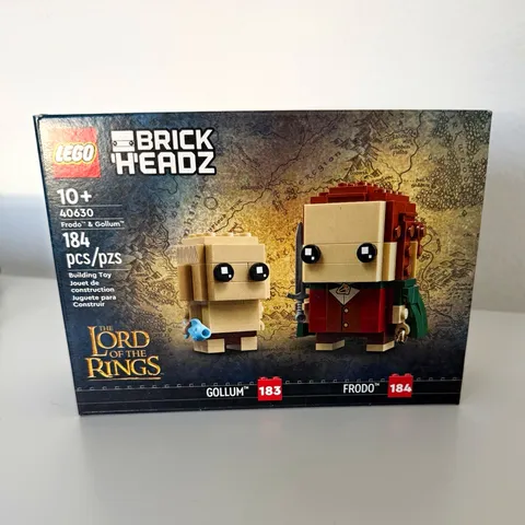 LEGO Frodo & Gollum 40630, BrickHeadz, 184 Pieces, 10+, Lord of the Rings