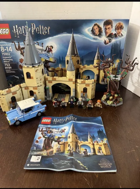 LEGO Harry Potter: Hogwarts Whomping Willow 75953 Complete Set w/ 1 Manual & Box
