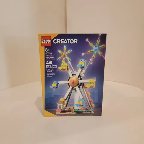 LEGO 40758 Celebration Ferris Wheel with Fireworks 2025 GWP New Sealed Box