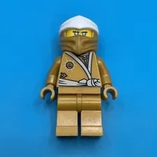 Lego Ninjago Zane Golden Ninja Legacy Rebooted Minifigure 40374