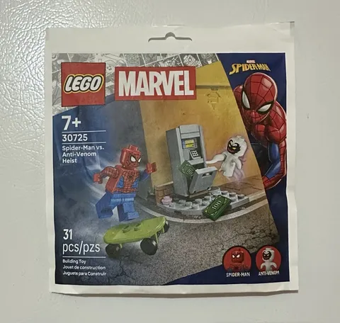 LEGO Super Heroes Marvel Spider-Man vs. Anti-Venom Heist 30725 NEW/SEALED