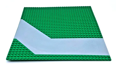 LEGO 32 x 32 City Baseplate Street Green Original Vintage