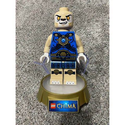 LEGO Legends of Chima Laval LED Lite Figure Unisex Large Blue Light Up Untested
