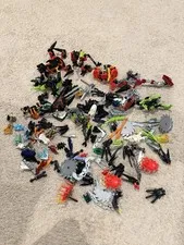 LEGO BIONICLE Lot Assorted Masks, Weapons, Parts & Pieces