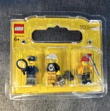 LEGO Minifigures 3-Pack Minifigure Blister Pack 852766 Ages 6+ (2009)