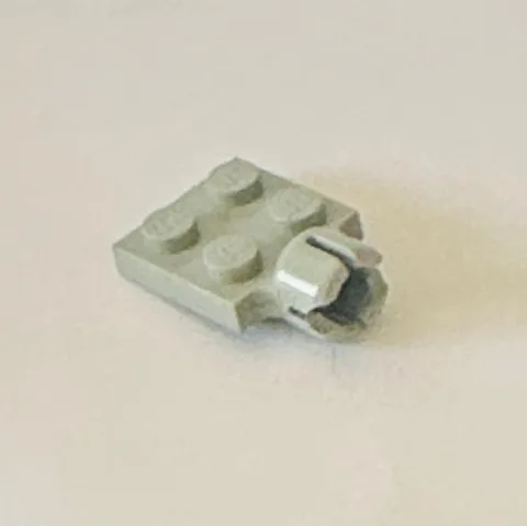 Original LEGO piece - 3730 - 2x2 w plate socket for ball hitch