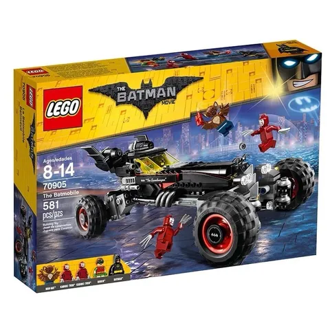 Lego Batman Movie The Batmobile 70905 Set 100% Complete with Instructions no Box