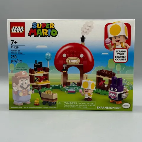 Lego #71429 Nabbit at Toad's Shop Super Mario Retired Brand New Factory Sealed