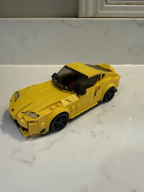 LEGO SPEED CHAMPIONS: Toyota GR Supra (76901) USED W MINI FIG NO BOX OR BOOKLET