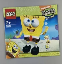 LEGO SpongeBob SquarePants Build-A-Bob (3826) Manual Only