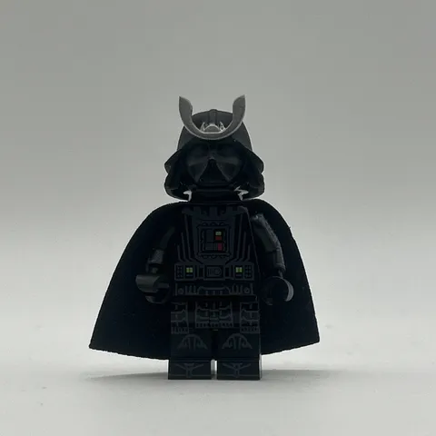 Custom LEGO Star Wars Samurai Darth Vader Minifig Pad Printed With resin Helmet
