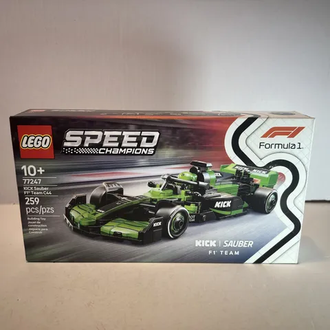 LEGO SPEED CHAMPIONS: Kick Sauber F1 Team C44 Race Car (77247)  - New Sealed Box