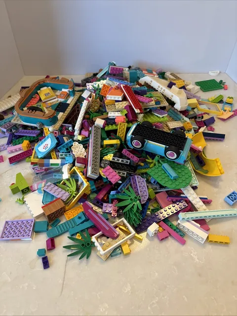 LEGO Mixed Bulk Bricks FRIENDS Lot 5 Lbs