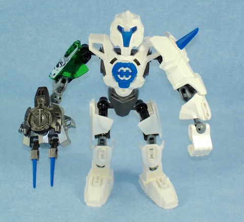 Hero Factory 2145 - STORMER 3.0 - Complete Lego Bionicle Figure - All Weapons