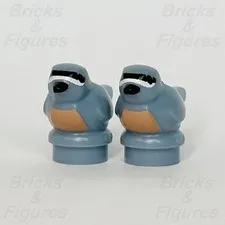 LEGO® Creator Expert Bird Animal Minifigure Part Sand Blue 11372 41835pb04 x 2