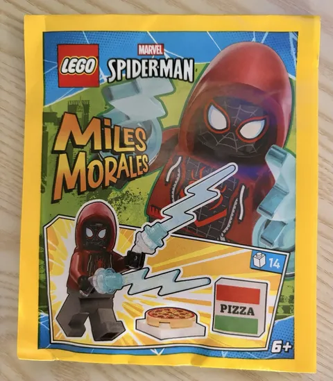 Lego Marvel Super Heroes Miles Morales Paper Bag